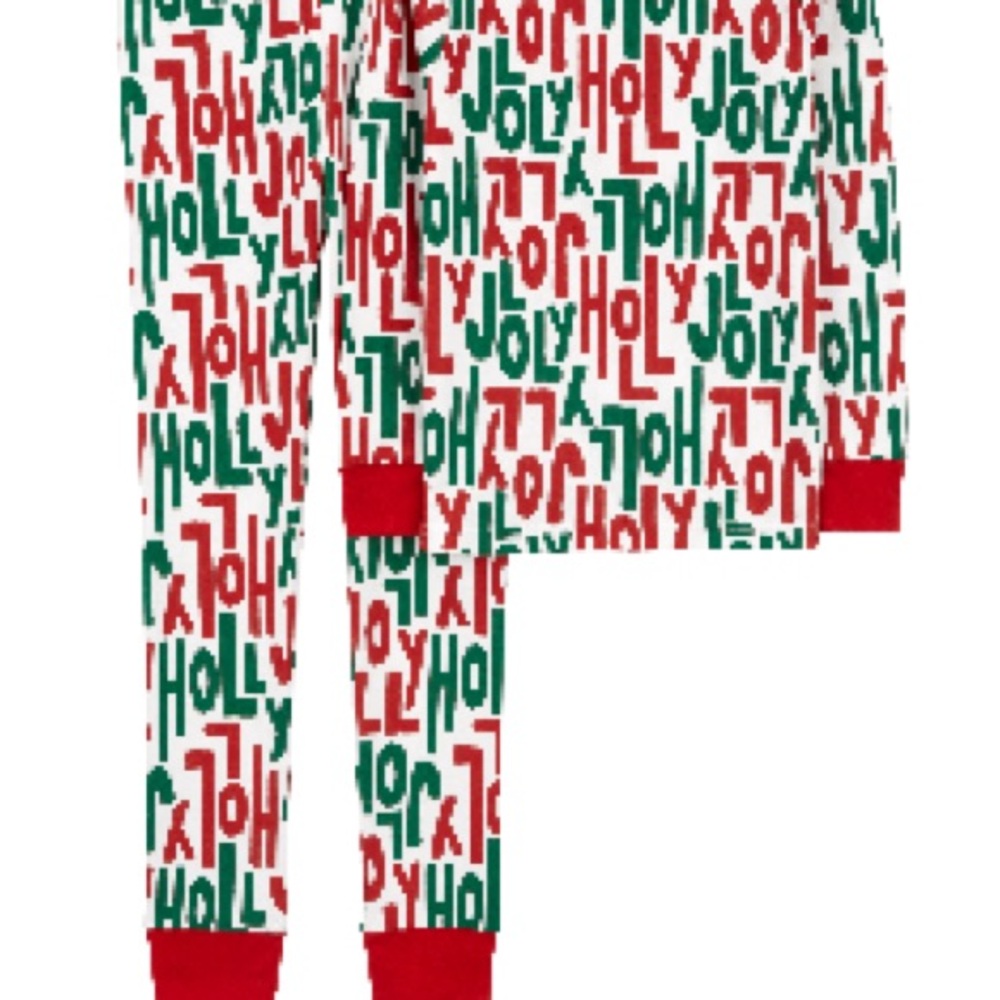 Carter's Joyful Red and Green Pajama Set